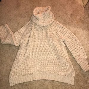 H&M Cowl Neck Tunic Over sized Sweater